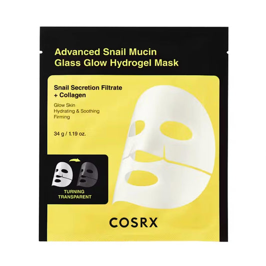 COSRX Advanced Snail Mucin Glass Glow Hydrogel Mask 34g