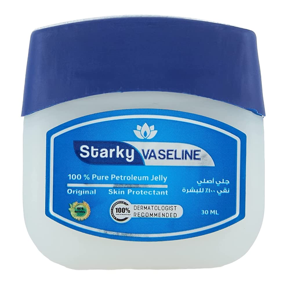 Starky vaseline 100% pure petroleum jelly-original-skin protectant-30ml