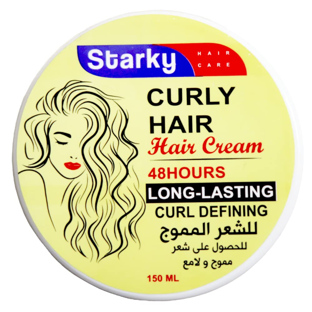 Starky hair care hair cream curly hair 48 hours long-lasting curl defining-150ml