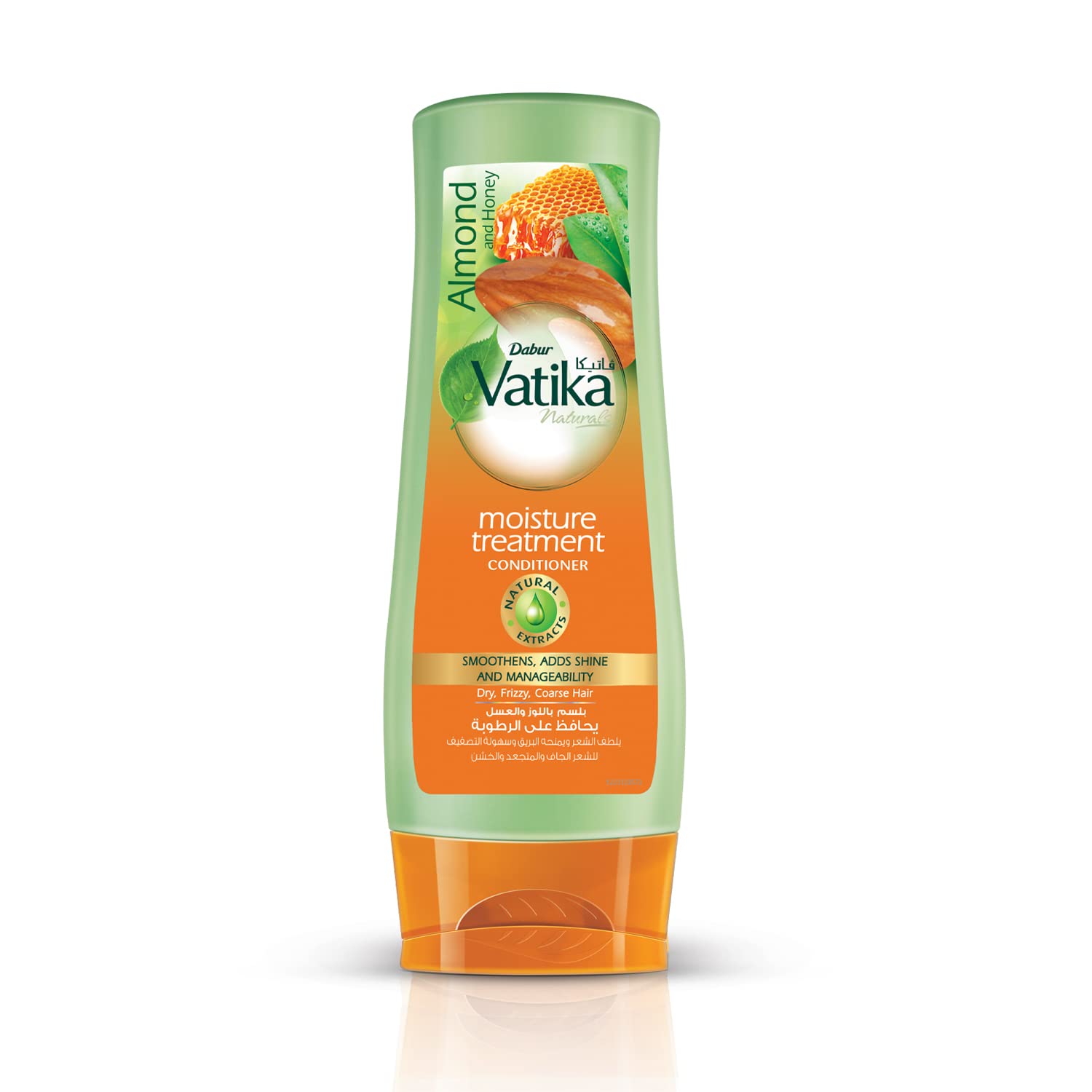 Vatika Naturals Moisture Treatment Conditioner (360mL) | Natural Extracts Enriched with Almond and Honey | Deep Nourishment For Dry and Frizzy Hair