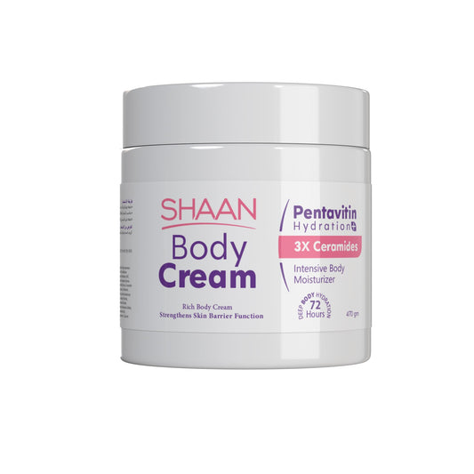 Shaan BODY CREAM Heavy Texture Body Moisturizer 470 Gm