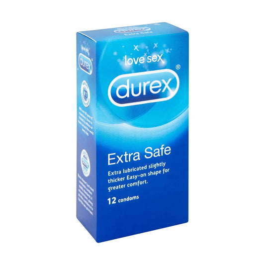 Durex Extra Safe Thick and Smooth Condoms - 12 Count (Pack of 1),Other