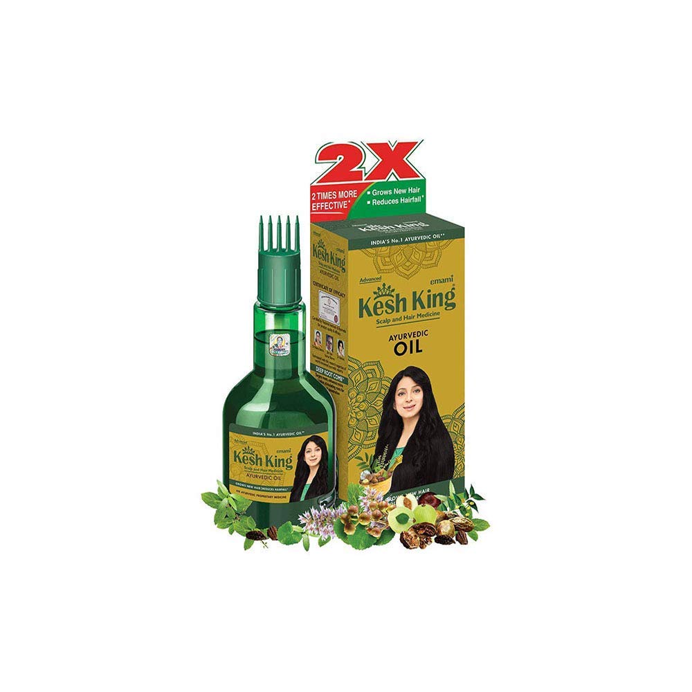 Kesh Herbal Ayurvedic Hair Oil For Hair Growth 100 ML (Pack of 3)