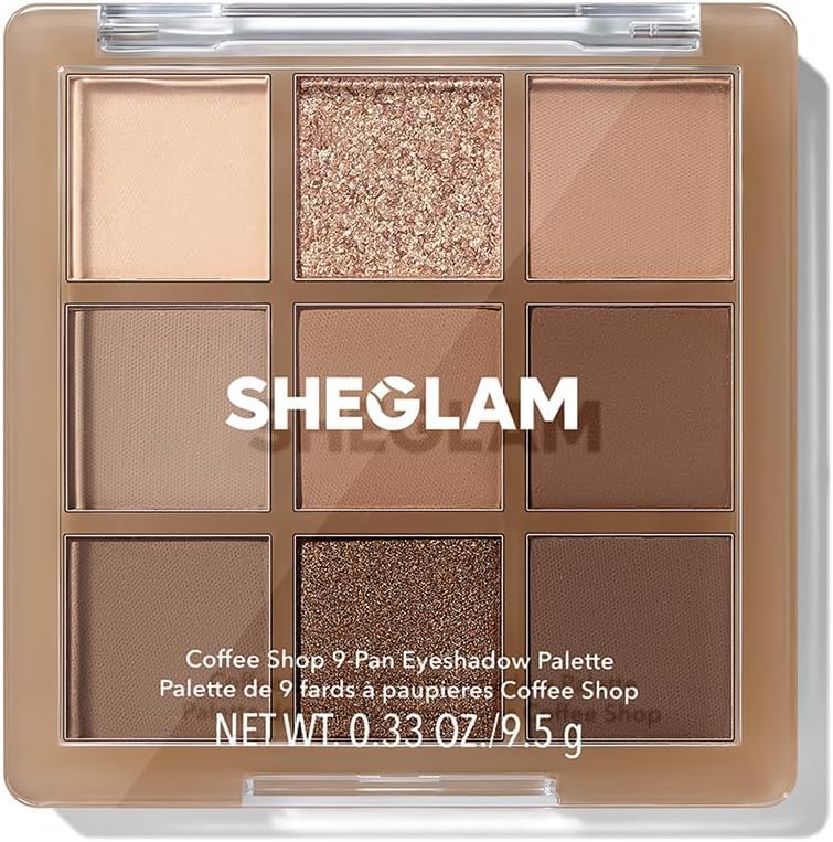 SHEGLAM Coffee Shop 9 Pan Eyeshadow Palette 9.5g