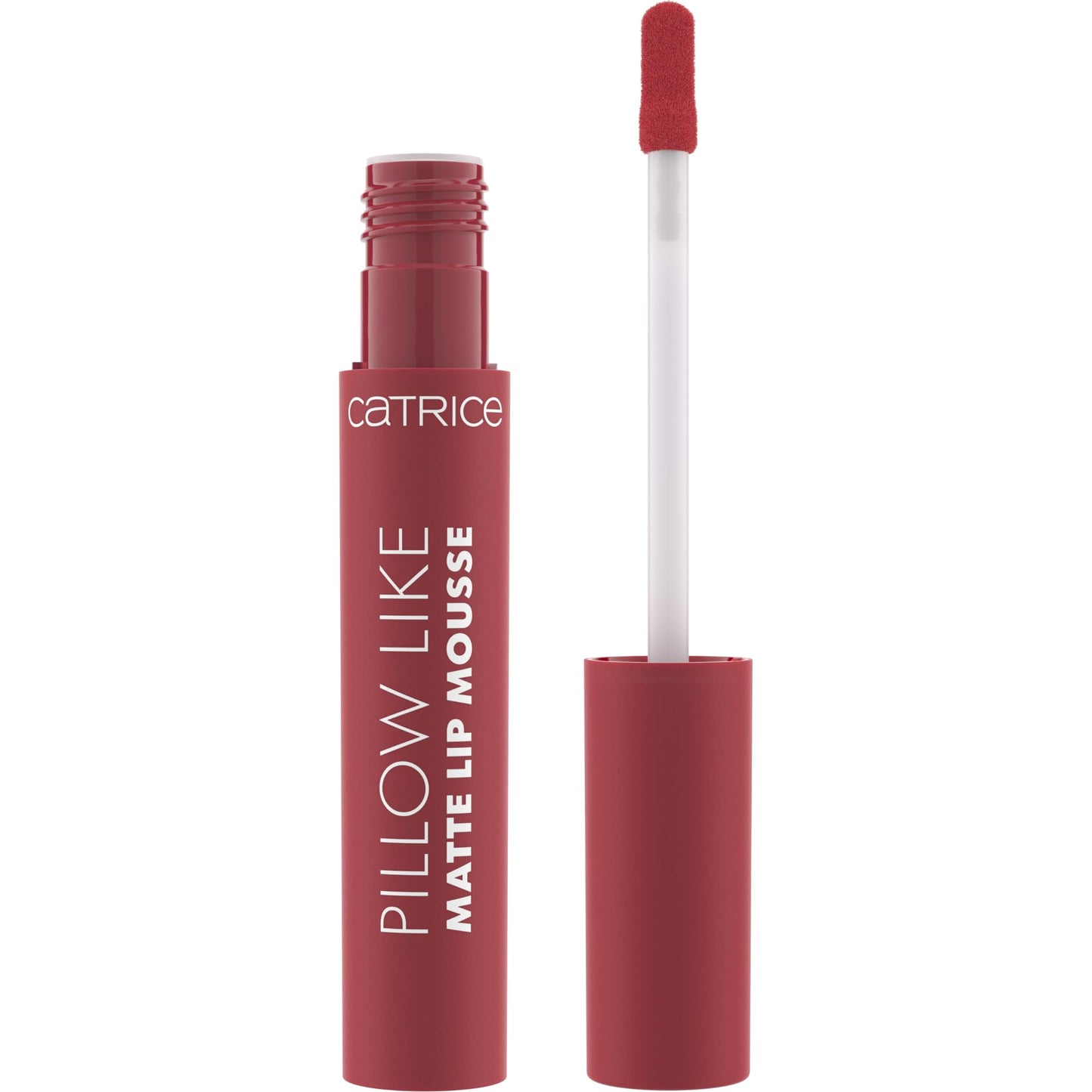 Catrice Pillow Like Matte Lip Mousse Lipstick, No. 060, Red, Long-Lasting, Matte, Vegan, Oil-Free, Paraben-Free, No Microplastic Particles, Pack of 1 (2.8 ml)