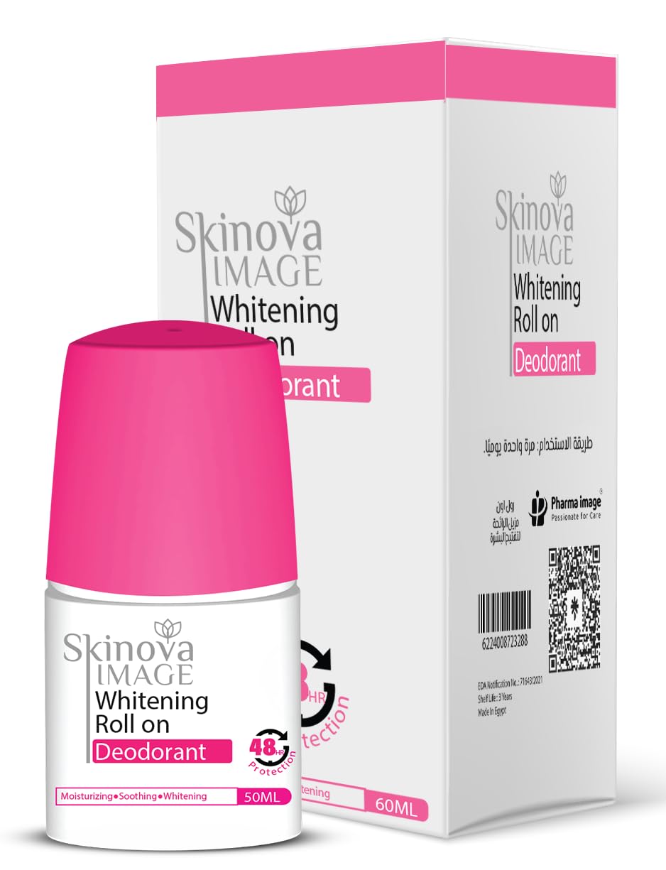 Skinova Image Whitening Cotton Candy Scent Roll on Deodorant 60 ml