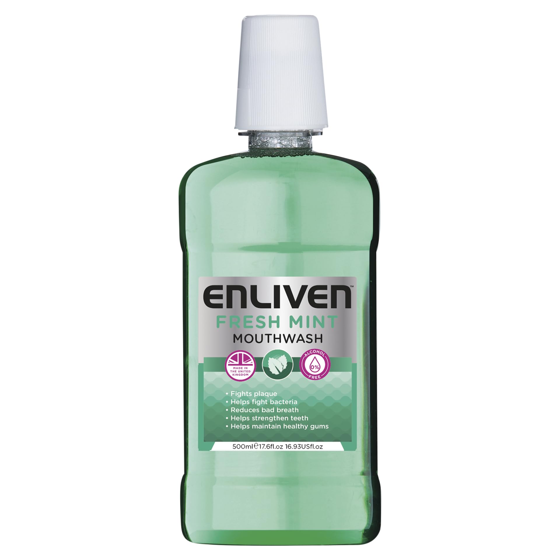 Enliven Freshmint Mouth Wash - 500 ml