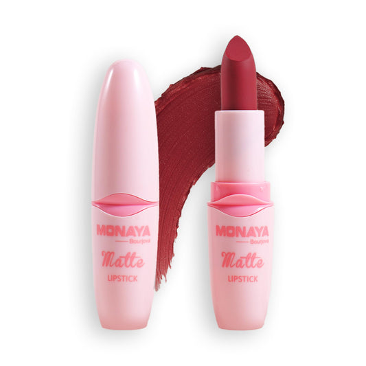 Monaya L006 Matte Lipstick - Long-lasting, Full Coverage, Moisturizing Matte Finish, Perfect for All Skin Types (L111#)