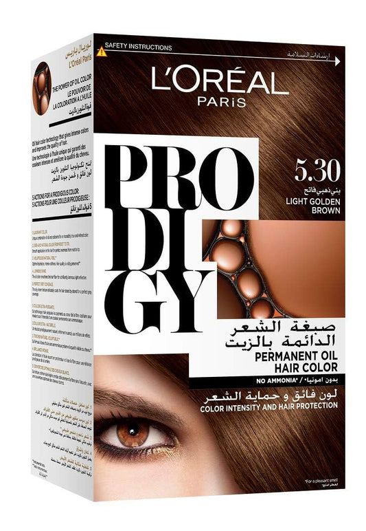 L'Oréal Paris Prodigy 5.3 Light Golden Brown Haircolor