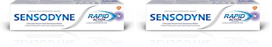 Sensodyne Toothpaste Rapid Action, 75 ml (Pack of 2)