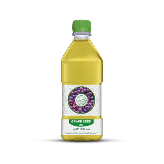 Purity- بيورتي Grape Seed Oil, Cold Pressed, 100% Pure & Natural, Lightweight Moisturizer for Skin and Hair, 1 L