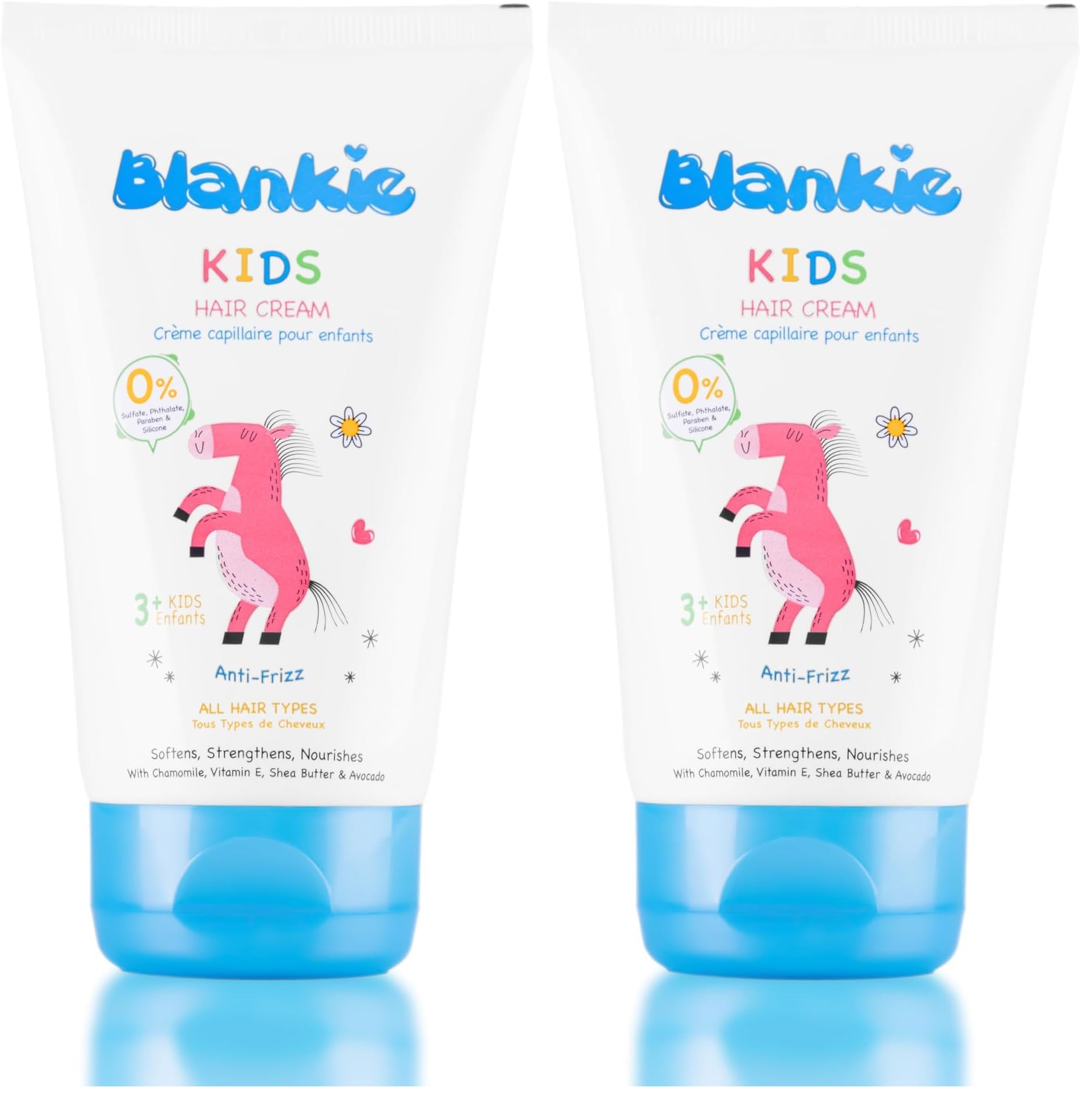 Blankie Kids Hair Cream - 120 ml (Pack of 2)