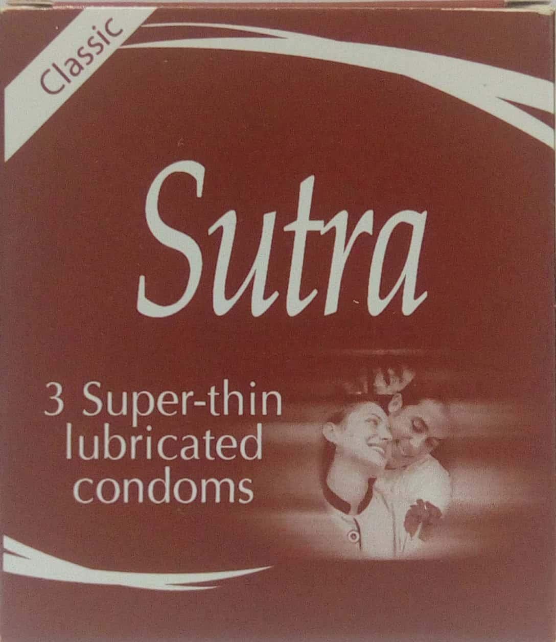 Sutra Classic Condoms - 3 Pcs - 12 Packages