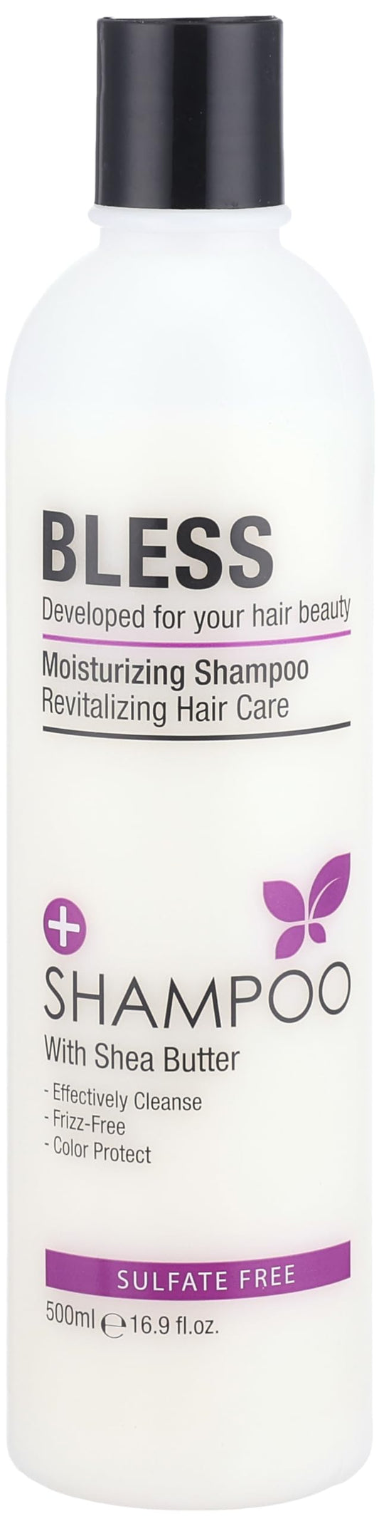 Bless Shampoo With Shea Butter Sulfate-Free - 500Ml