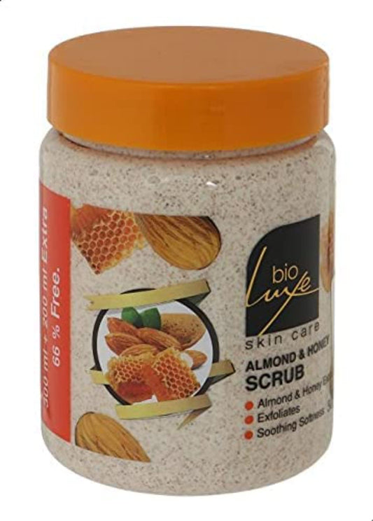 Bio Extratus Bioluxe Almond and Honey Scrub Body, 500 ml