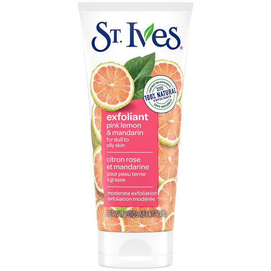 ST. Ives even & bright pink lemon & orange scrub, 150ml