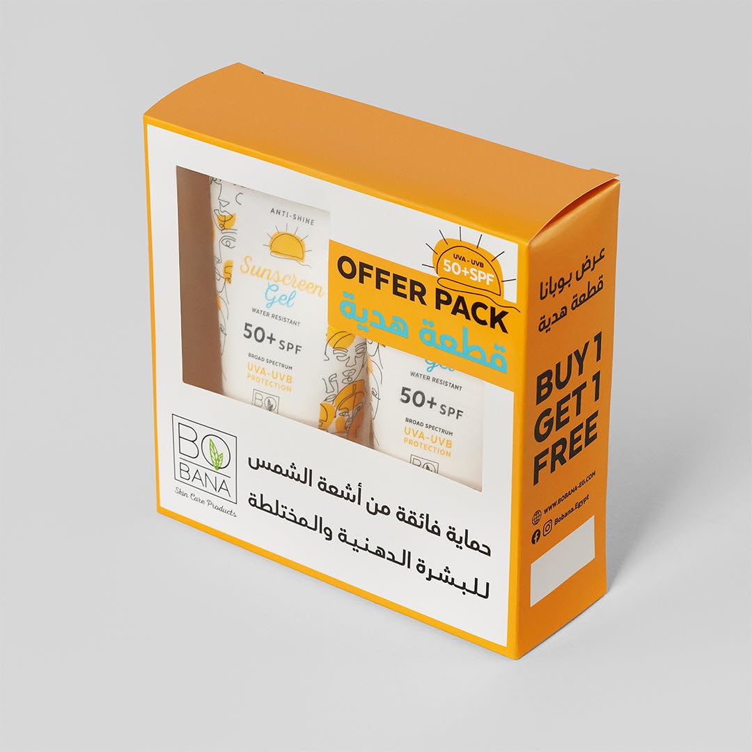 Bobana Sunscreen Gel 150 Ml (1+1) Free