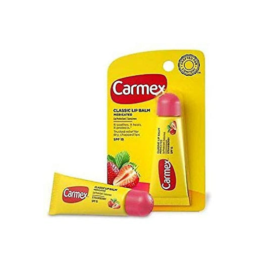 Carmex Original Lip Balm Tube, Strawberry - 10G