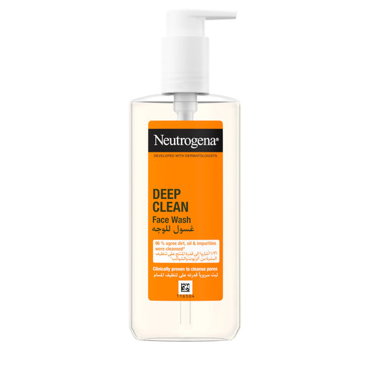 Neutrogena Face Wash, Deep Clean, Gel, 200ml