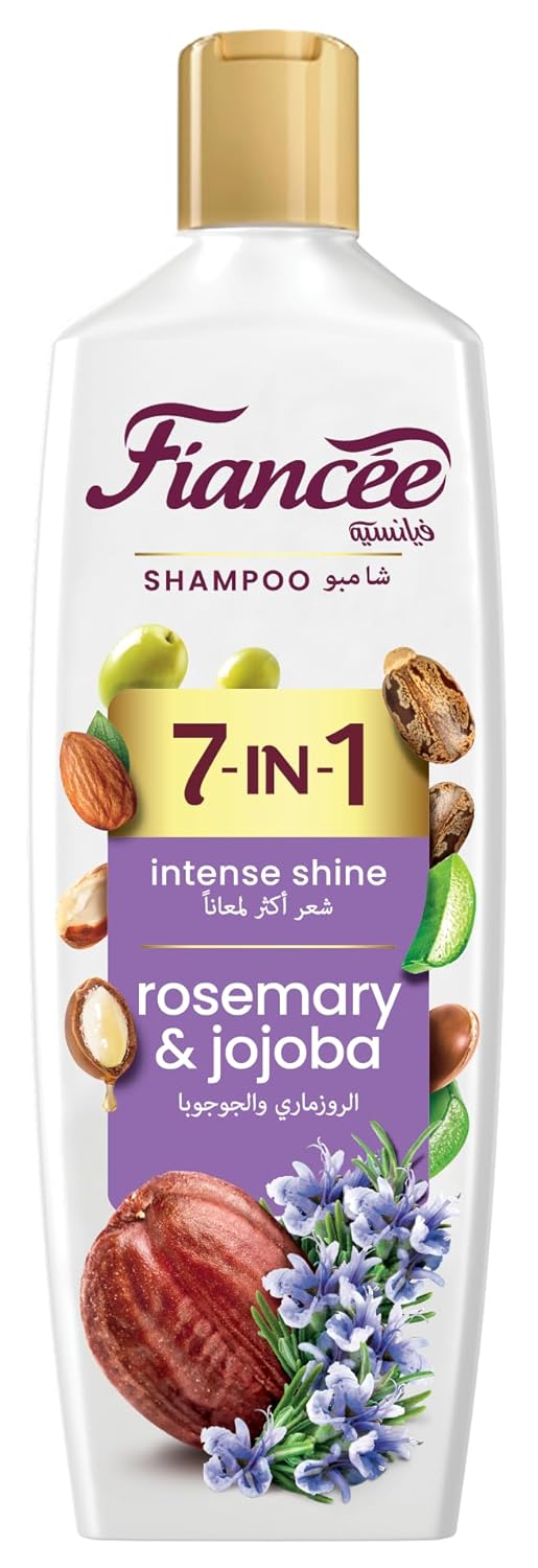 Fiancée Shampoo with rosemary and jojoba for shinier hair/rich in natural ingredients / 340ml