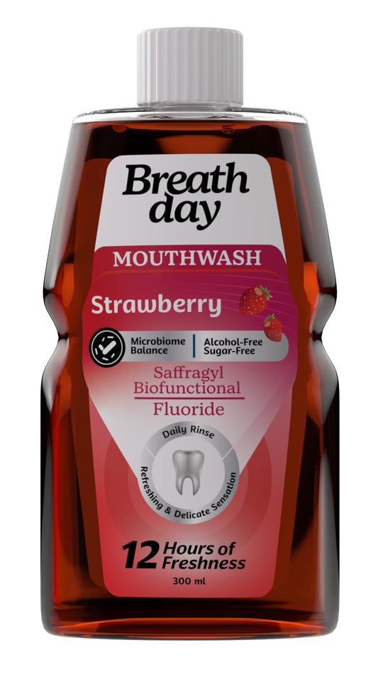 Breath day mouthwash Strawberry 300ml