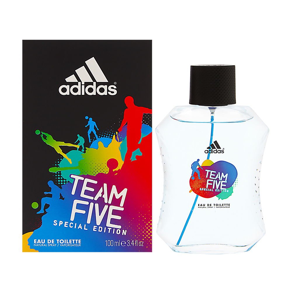 adidas Team five special edition for men - eau de toilette, 100 ml