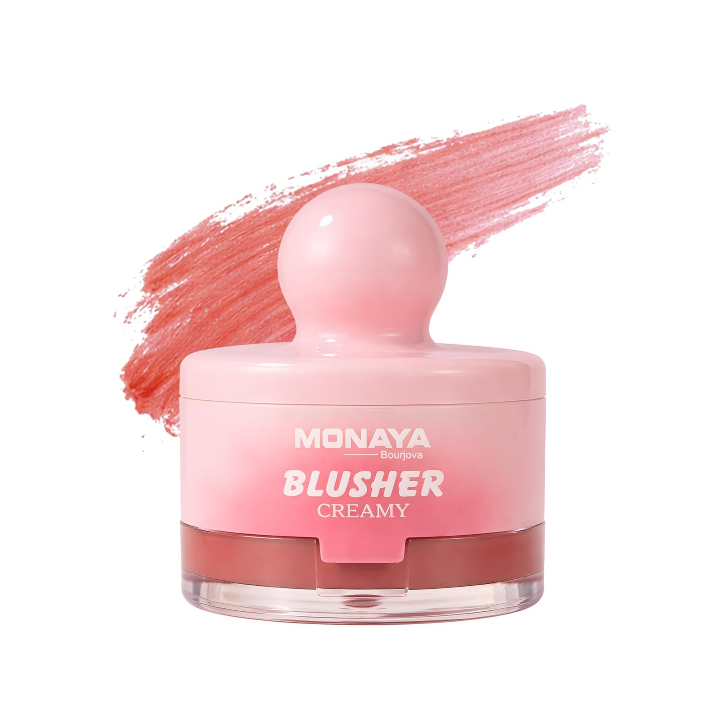 Monaya S009 Cream Face Blush – Natural Finish, Lightweight Formula That Melts into the Skin, Buildable Color Control, Long-Lasting Wear, Suitable for All Skin Tones (S105)