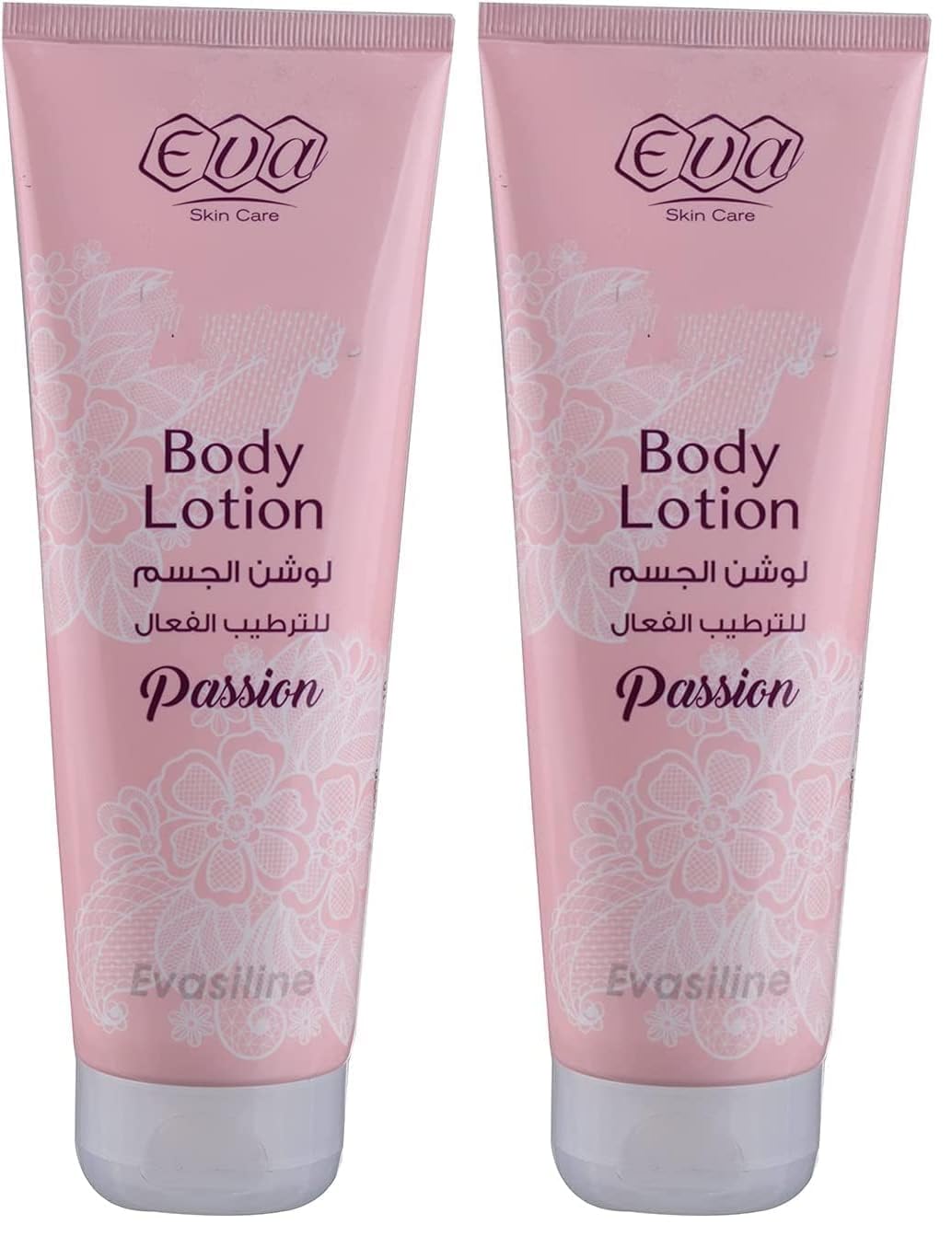 Eva Skin Care Body Lotion Passion 240 ml (Pack of 2)