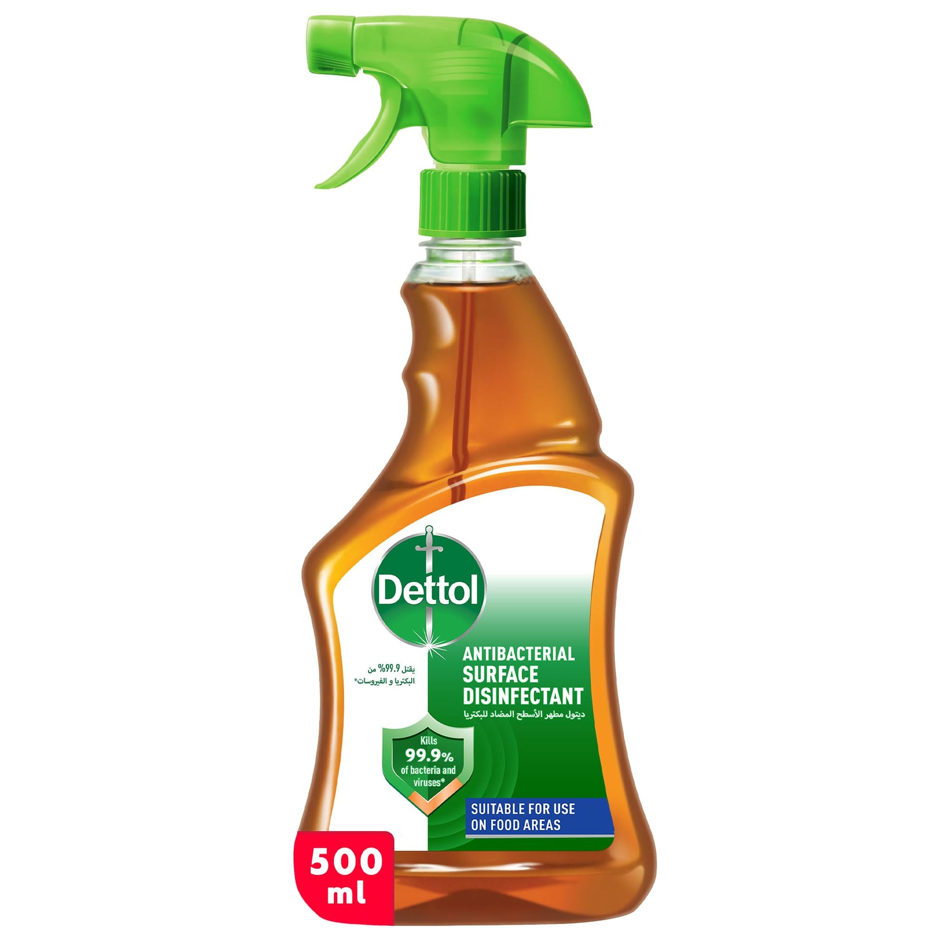 Dettol Original Anti-Bacterial Surface Disinfectant Liquid Trigger 500Ml
