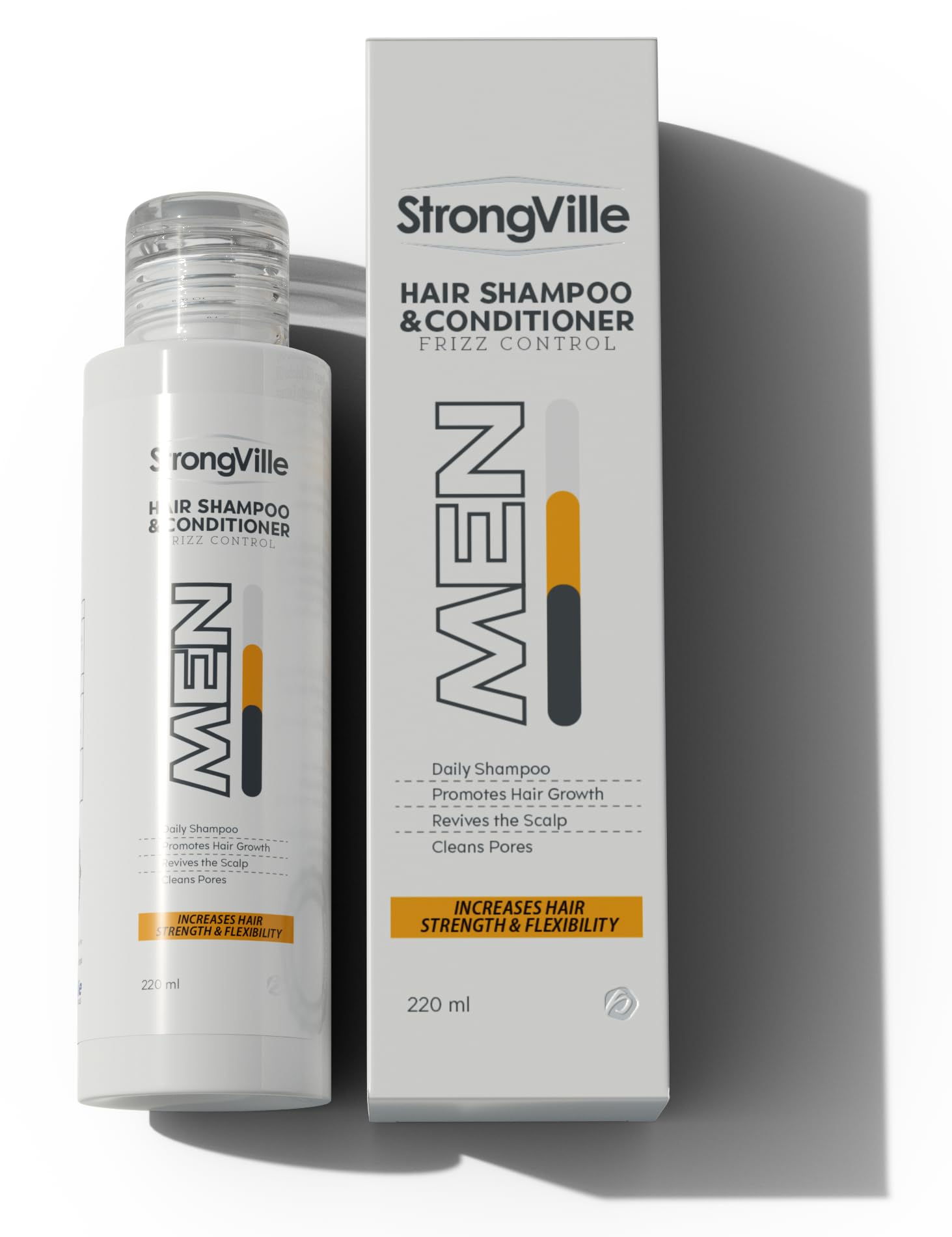 Strongville Men Hair Shampoo & Conditioner 220 ml