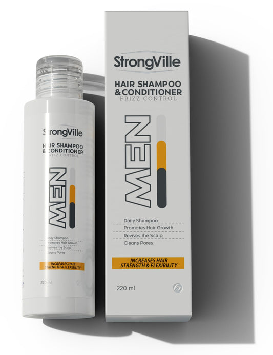 Strongville Men Hair Shampoo & Conditioner 220 ml