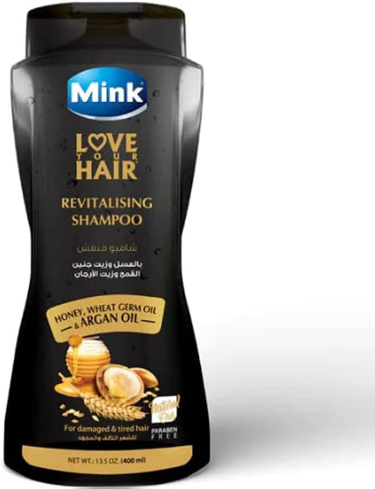 Mink Shampoo Honey & Wheat Germ Argan Oil 700 ML
