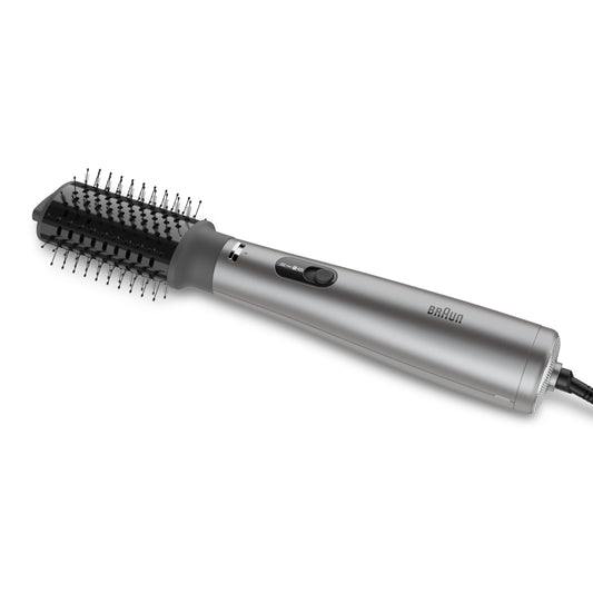 Braun AS4.3 Blower Brush, Heated Brush with Volumising Thermal Brush and Flat Smoothing Brush, 1000W HTDC Motor with 3 Styling Modes, Super IONTEC Technology, BRAS430E
