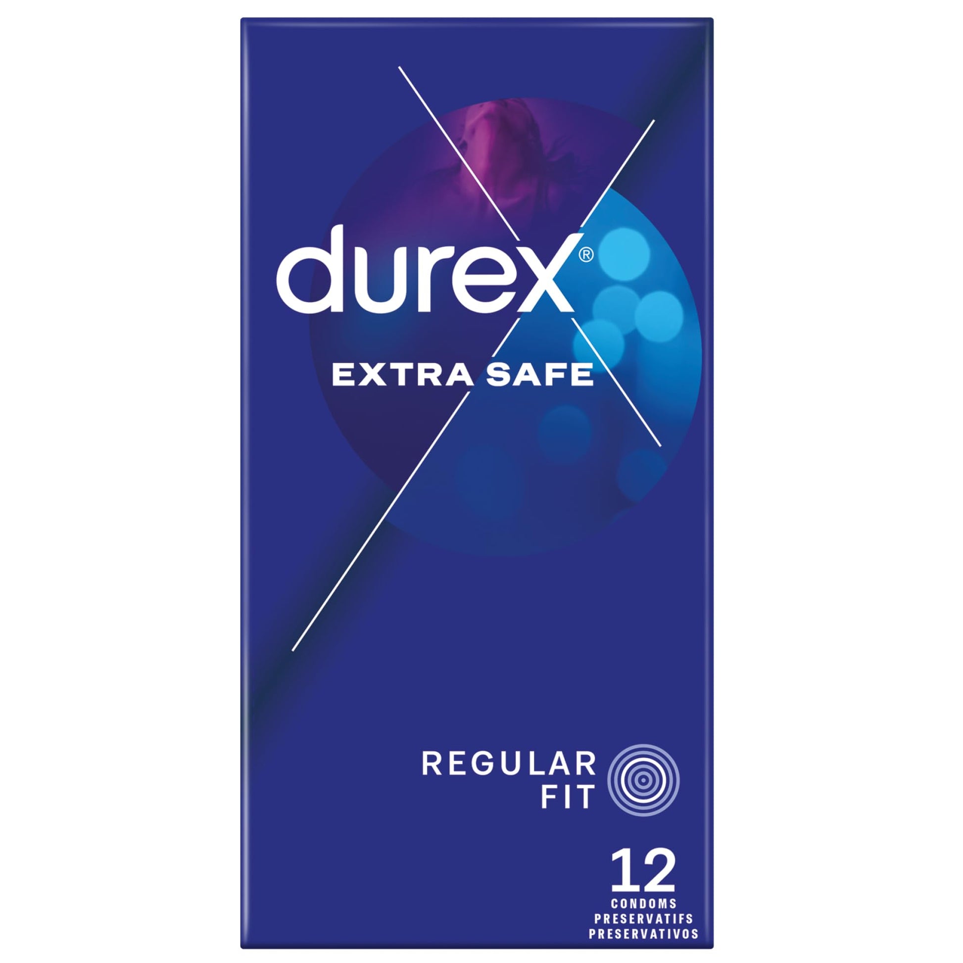 Durex Condoms Extra Safe, 12 Pieces