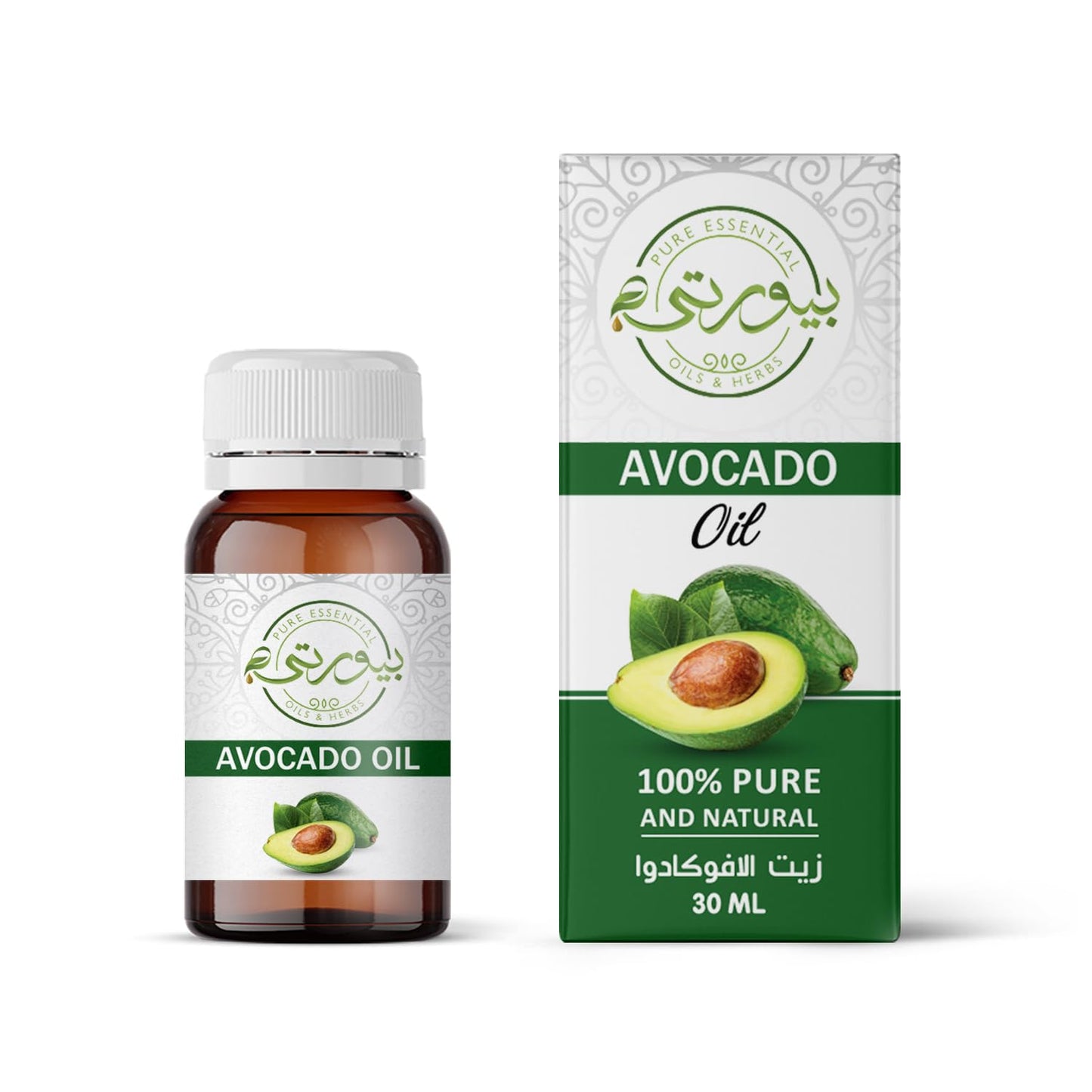 Purity Avocado Oil – 100% Pure & Natural – Rich Moisturizing Oil for Skin & Hair – Nourishing & Hydrating Treatment – 30ml