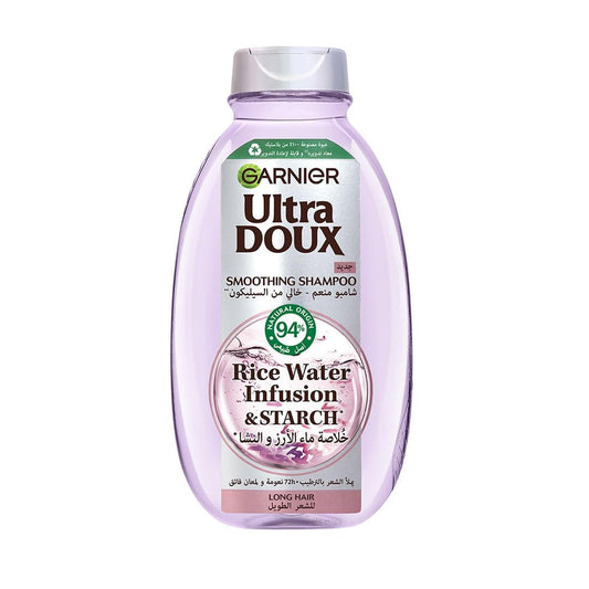 Garnier Ultra Doux Rice Water Shampoo, 400 ml