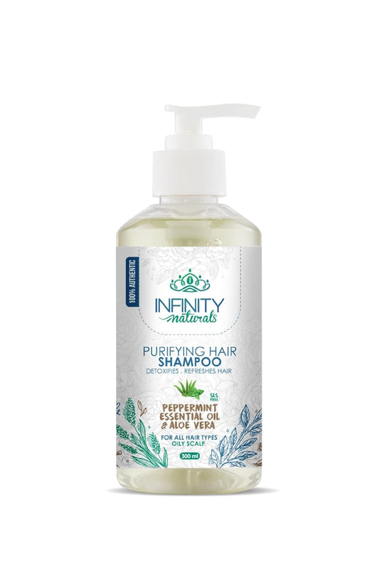 Infinity Naturals Purifying Shampoo Peppermint + Aloe Vera All hair types/oily