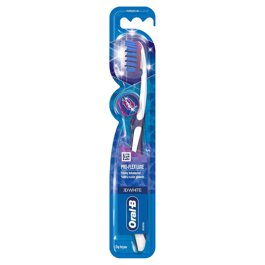 Oral-B 3D White Luxe Pro-Flex 38 Soft whitening manual toothbrush