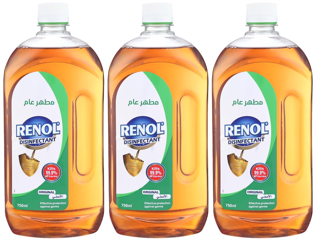 Renol Liquid Disinfectant, 2.25 Litre, Set Of 3 Pieces