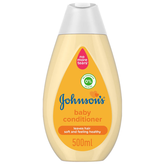 Johnson’s Baby Shampoo with No More Tears Formula, 500ml, Extra Gentle Cleansing for Baby’s Delicate Hair and Scalp, Hypoallergenic