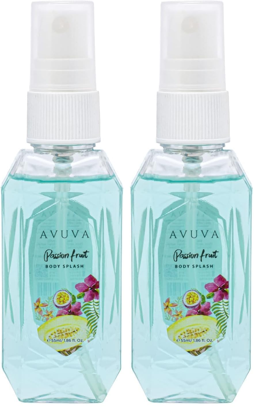 Avuva Body Splash Passion Fruit 55 ml (Pack of 2)