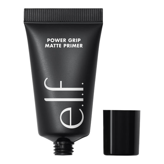 e.l.f. Mini Power Grip Primer Mat, Matte Finish, Long-Lasting, Suitable for All Skin Types, Enriched with Lemon Myrtle Complex, Vegan & Cruelty Free, Travel Size