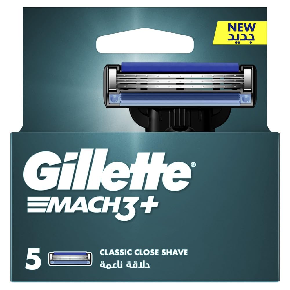 Gillette mach3+ blades 5pcs