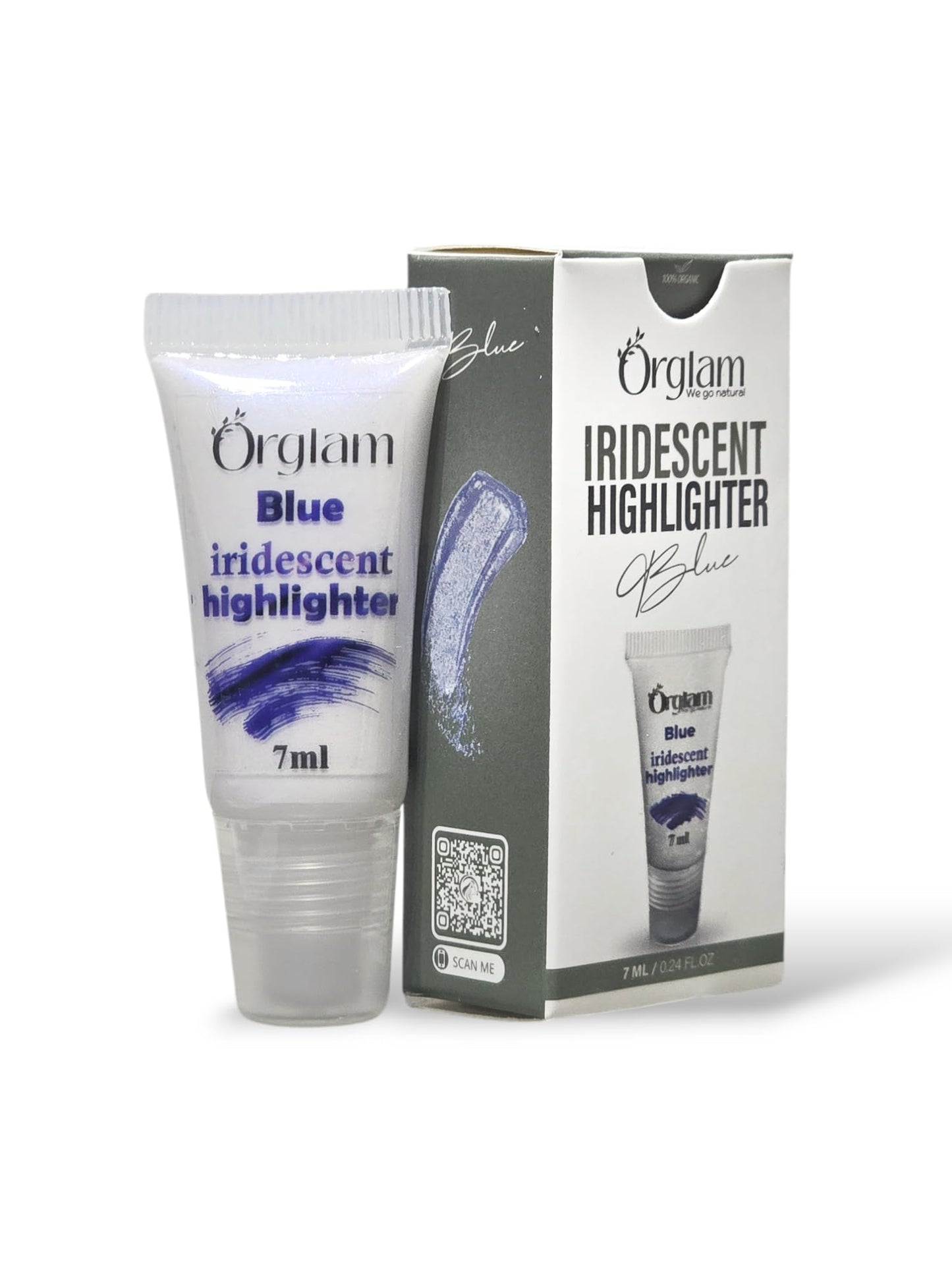 Orglam (Blue Iridescent face Highlighter, 7ml)