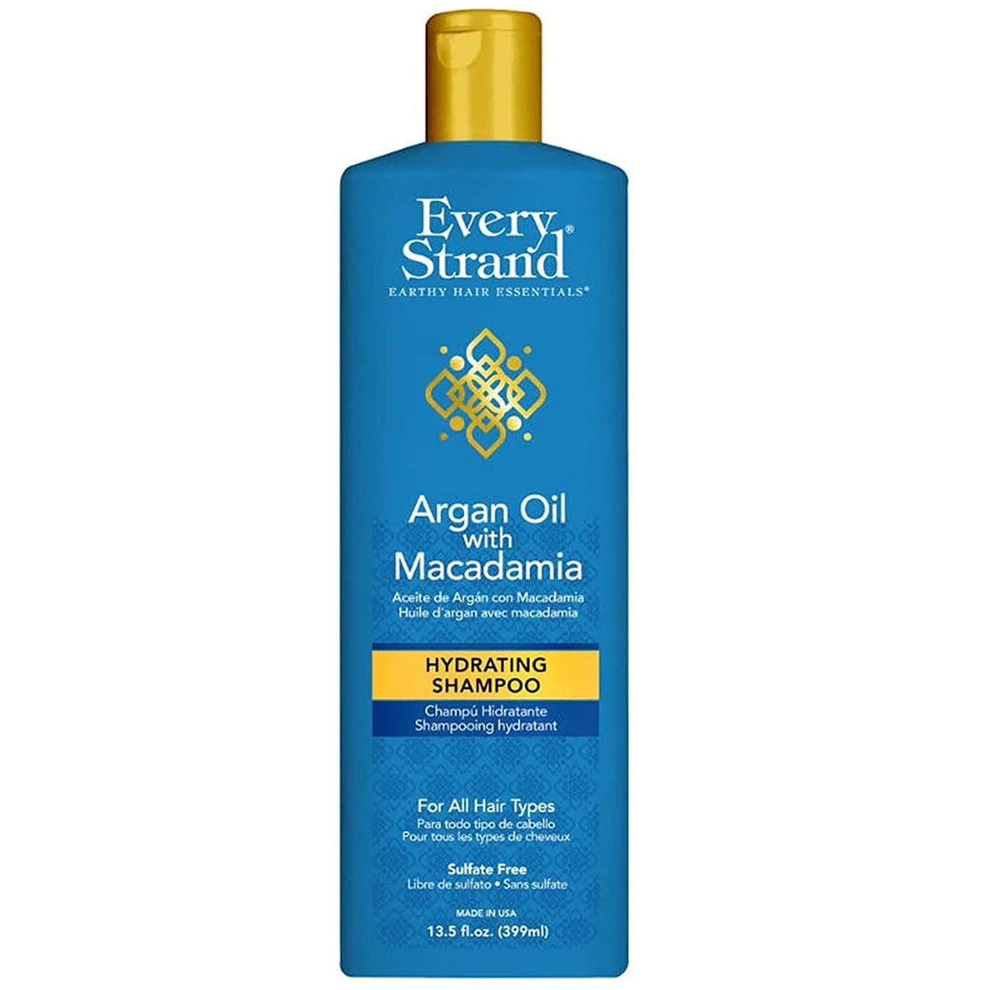 Every Strand Hydrating Hair Shampoo with Argan Oil and Macadamia - 399 ml