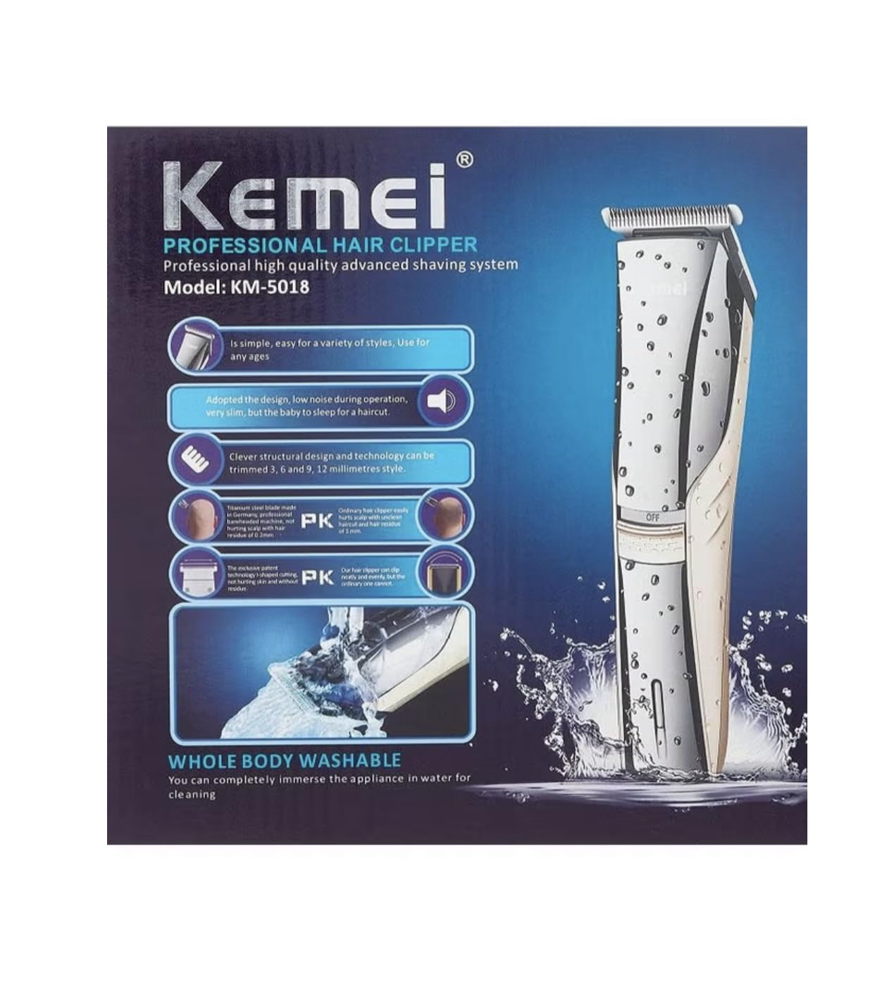 KEMEI KM5018 hair clipper