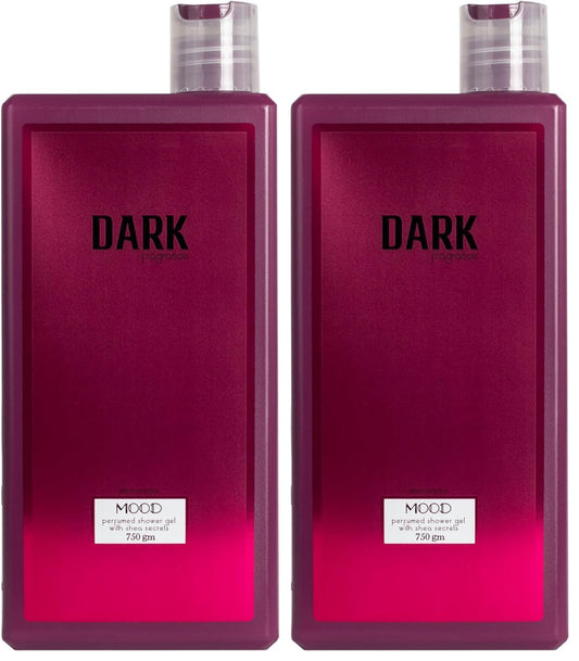 MOOD Dark Shower Gel 750 Ml (Pack of 2)