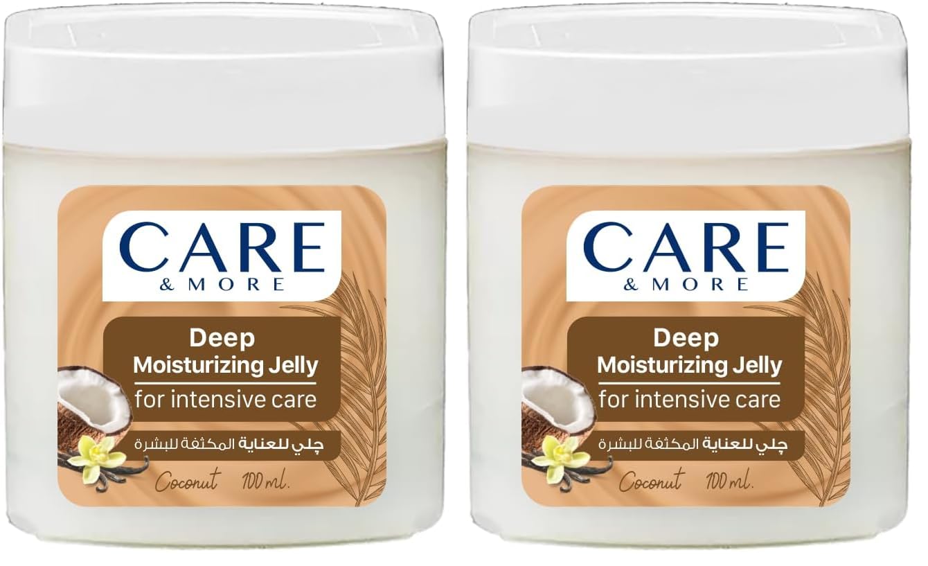 Care & More coconut petroleum jelly for intensive care 100 ml (Pack of 2)