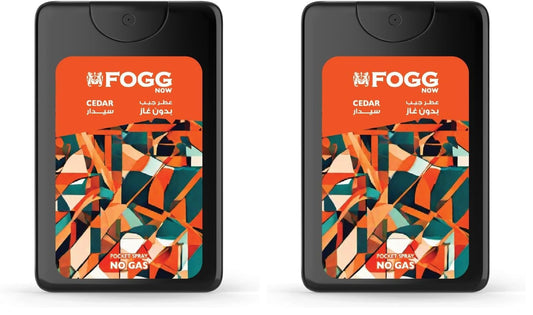 Fogg 17 Ml Perfume spray Deodorants Pocket - Cedar (Pack of 2)
