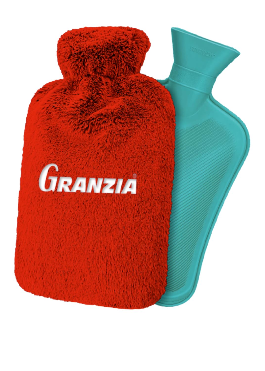 Granzia Warmibag Hot Water Bag with Red Soft Cover